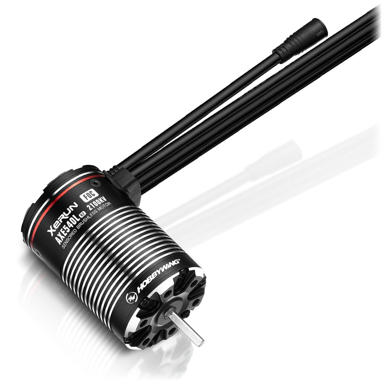 Combo moteur Hobbywing AXE Plus R3 540L 2100kV R2 - HW38020386 - Breizh Modélisme.