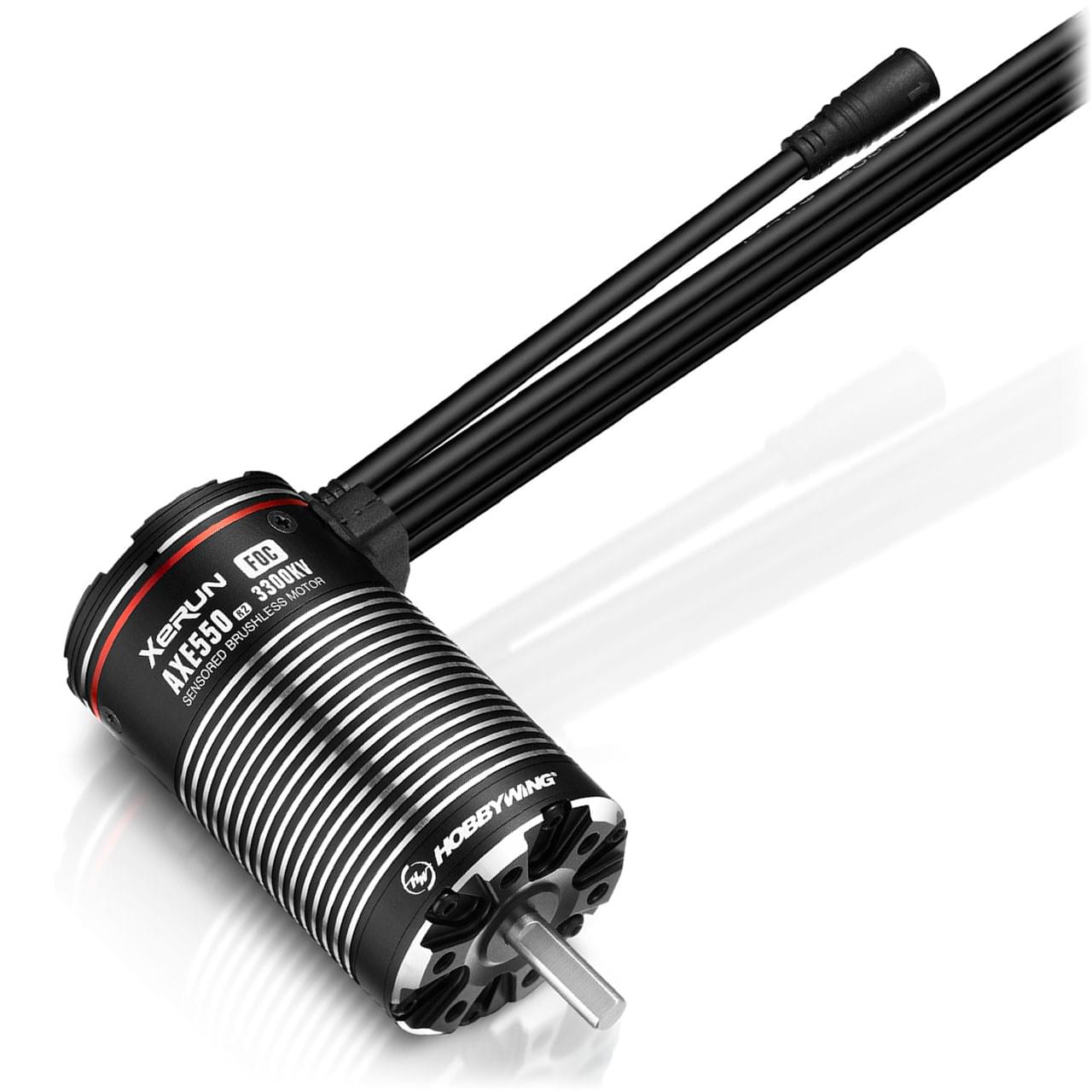 Combo moteur Hobbywing AXE Plus R3 540L 3300kV R2 - HW38020389 - Breizh Modélisme.