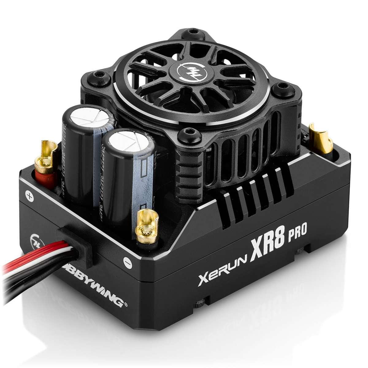 Combo moteur Hobbywing Xerun XR8 Pro G3 4268SD 1900kV G3 - 38020432 Axe 5mm - Breizh Modélisme.