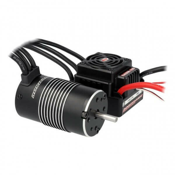 Combo moteur variateur brushless 1/8 - 150A - 1900kV - Axe 5mm R01261 - Breizh Modélisme.