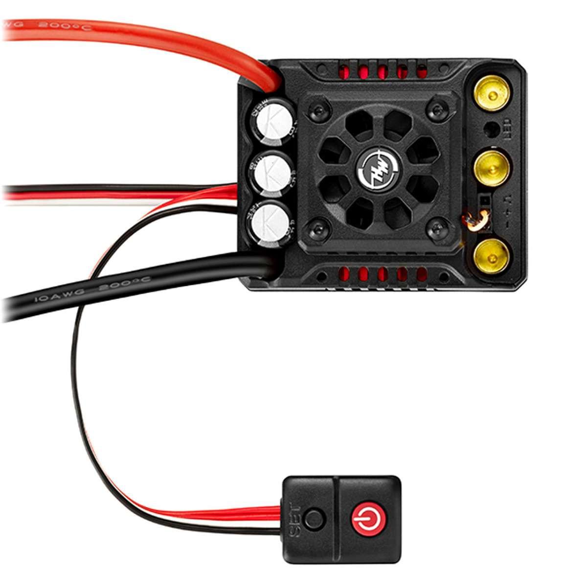 Contrôleur brushless Hobbywing QuicRun WP8BL150 G2 150A 3-6s pour 1/8 - 30109003 - Breizh Modélisme.