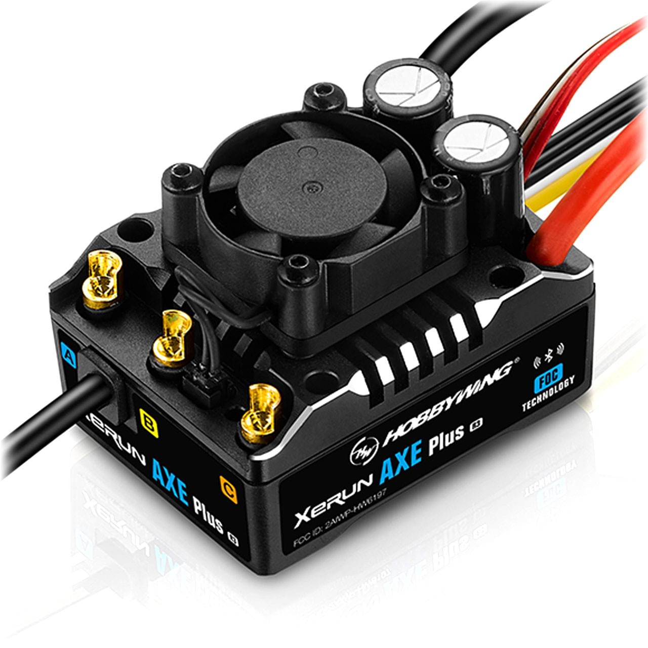 Contrôleur Hobbywing Xerun AX Plus R3 pour crawlers - HW30113201 - Breizh Modélisme.