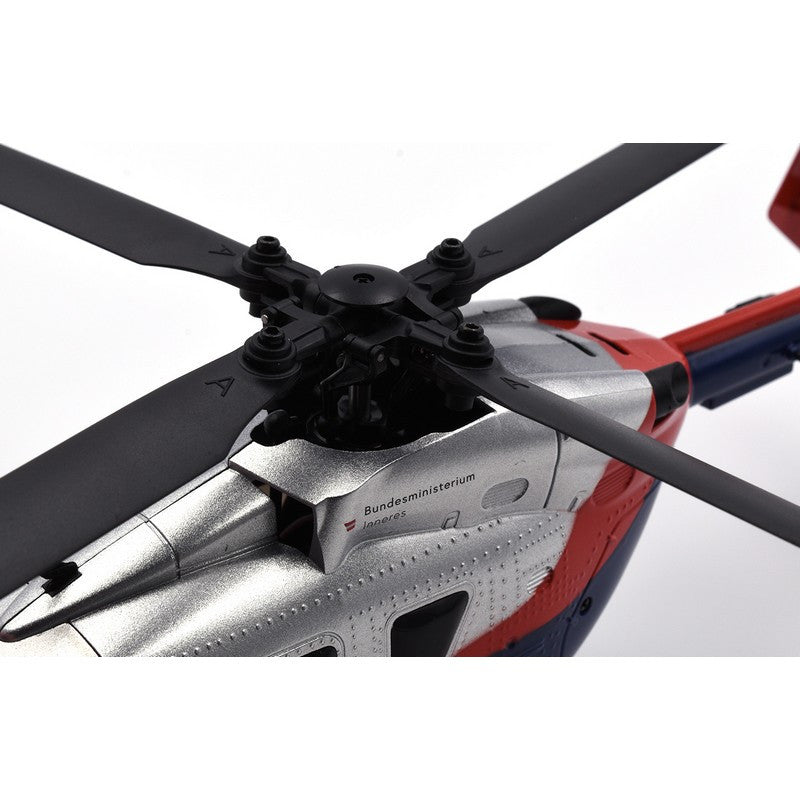 Hélicoptère RC EC-135 police Autriche flybarless RTF - 256mm - MD11673 - Breizh Modélisme.