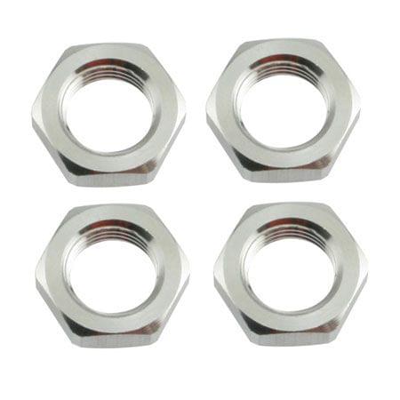 Hobao, Ecrou de roue 17mm - silver (4) H84022H - Breizh Modélisme.