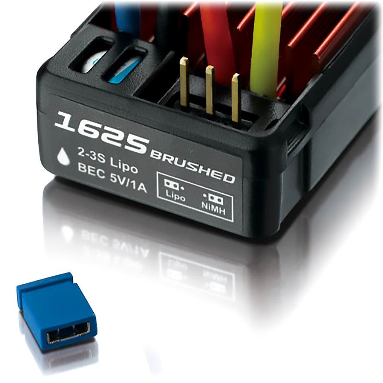 Hobbywing Variateur QuicRun WP-1625 - 30120000 Échelle 1/16 et 1/18 - Breizh Modélisme.