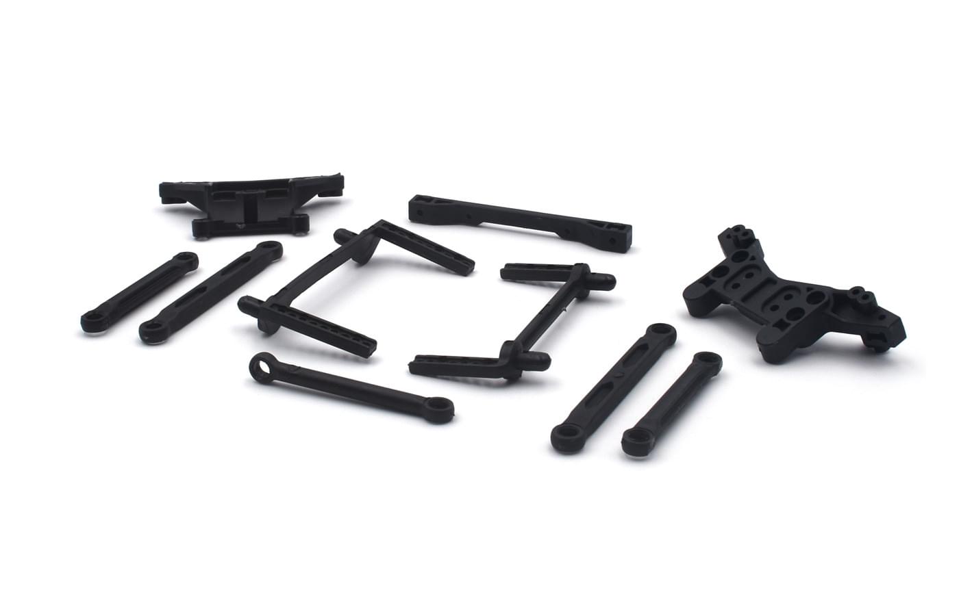 Kit de support de carrosserie et tringlerie de direction Modster XGT - MD11742 - Breizh Modélisme.