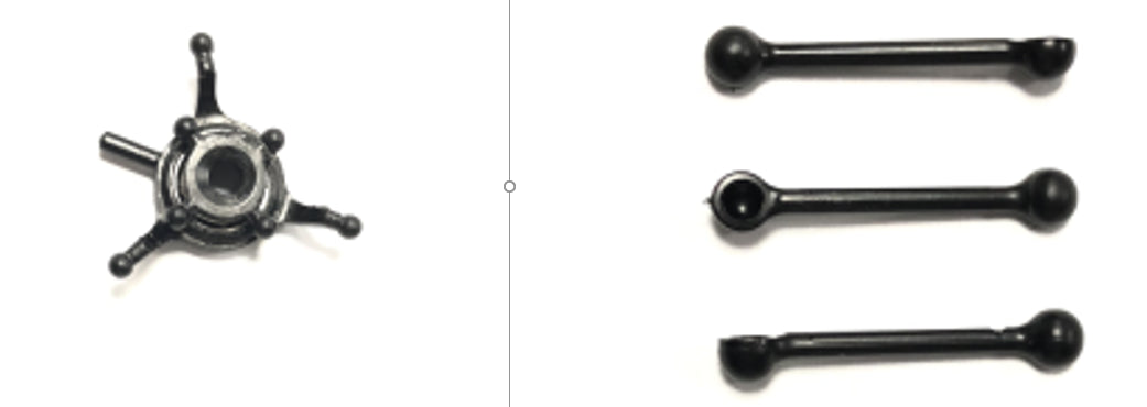 Lot de pièces pour hélicoptère MODSTER BO 105 / EC135 : MD11410 - Breizh Modélisme.