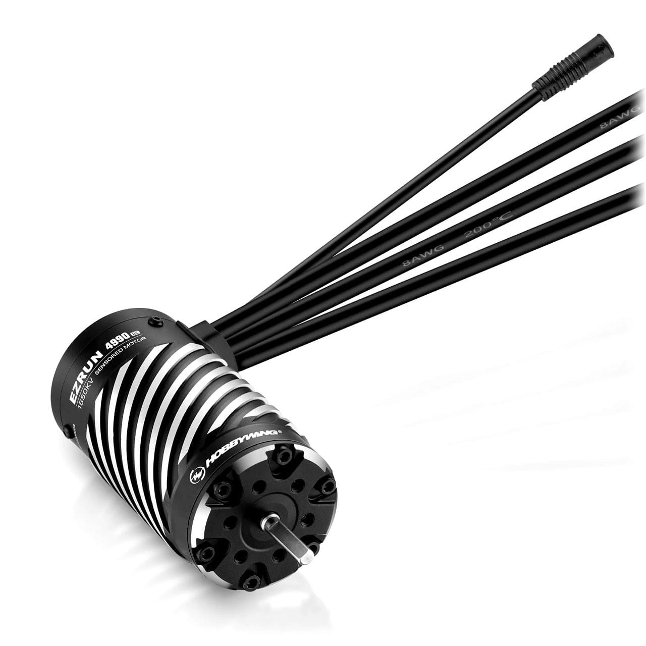 Moteur Hobbywing Ezrun 4990SD G2 1650kV 4pol, 5mm 1/6 - HW30402450 - Breizh Modélisme.