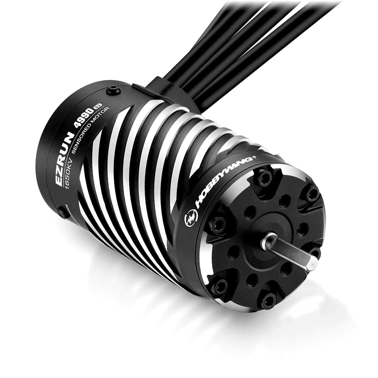 Moteur Hobbywing Ezrun 4990SD G2 1650kV 4pol, 5mm 1/6 - HW30402450 - Breizh Modélisme.