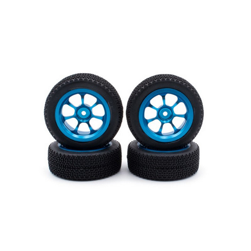 Option, 4 roues avec jantes en alu Wltoys 144001, Z06 3120, Mini Cito 1/14 - Breizh Modélisme.