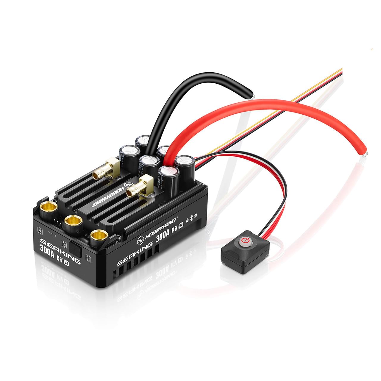 Régulateur de bateau HV Hobbywing Seaking 300A 5-14s Lipo HW30301202 - Breizh Modélisme.