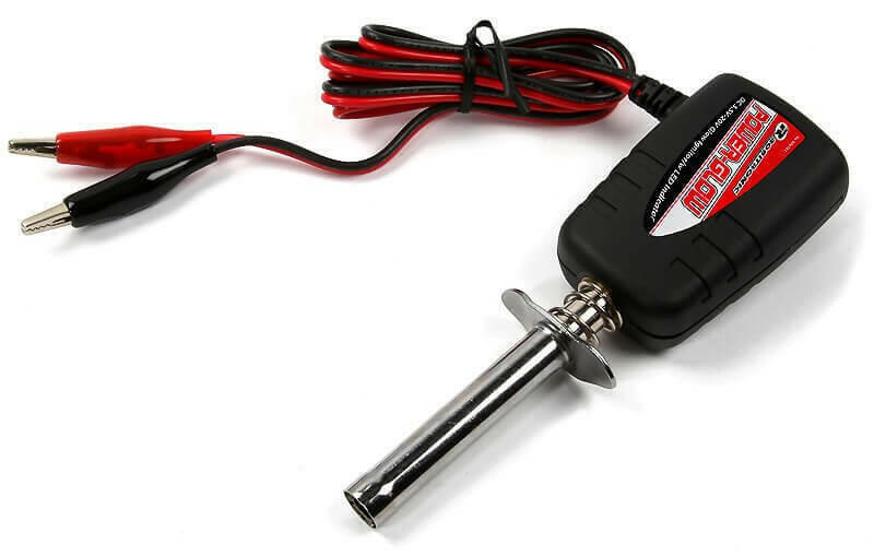 Robitronic Chauffe bougie Power Glow DC 3.5v-20v-R06103 - Breizh Modélisme.