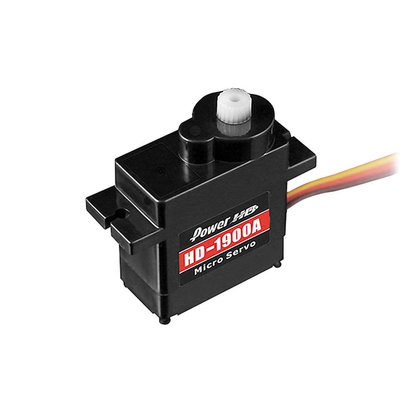 Servo analogique PowerHD 1900A 1,5 kg/0,08 s à 6,0 V - PHD003 - Breizh Modélisme.