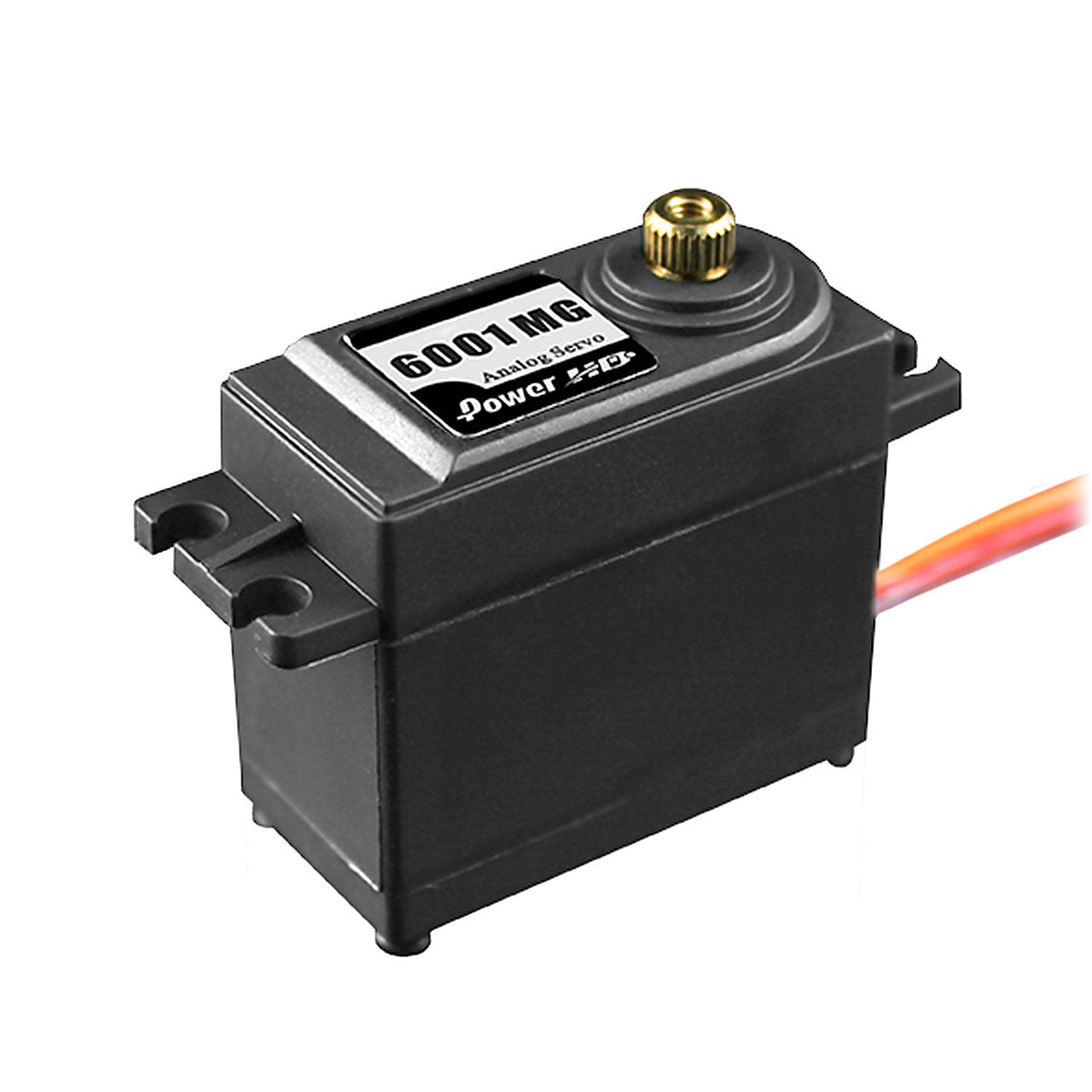 Servo analogique PowerHD 6001MG 7,0 kg/0,14 s à 6,0 V - PHD009 - Breizh Modélisme.