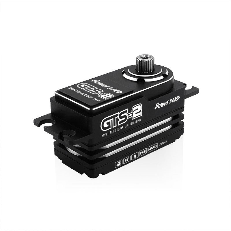 Servo de direction numérique brushless PowerHD GTS-2 18kg Nitro HV 4 pôles PHD087 - Breizh Modélisme.