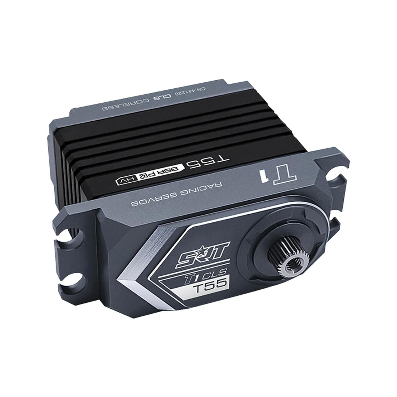 Servo de direction T55 Corless HV CNC 50.0kg/0.20sec 7.4V - Breizh Modélisme.