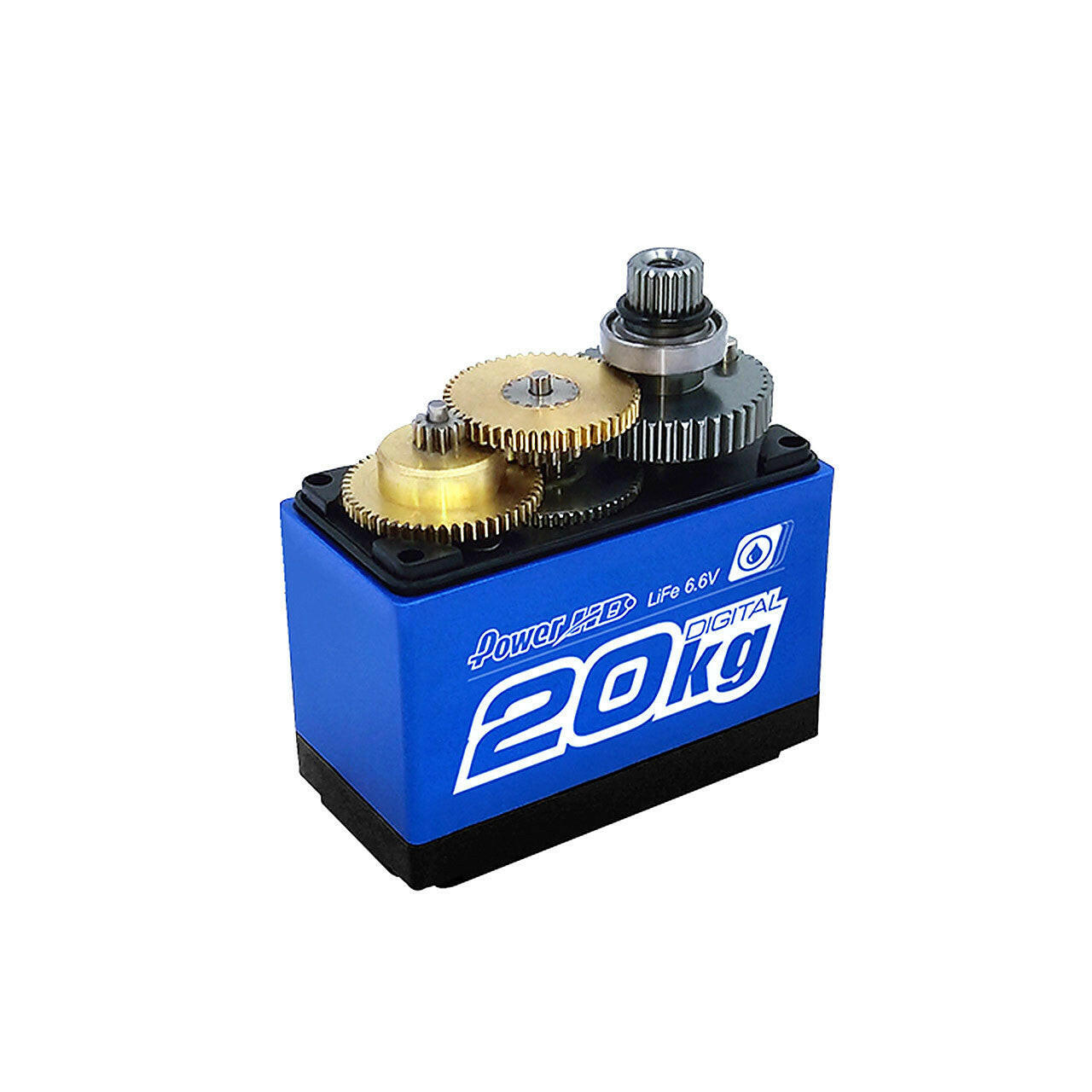 Servo Digital 20kg waterproof - Power HD LW-20MG - Breizh Modélisme.