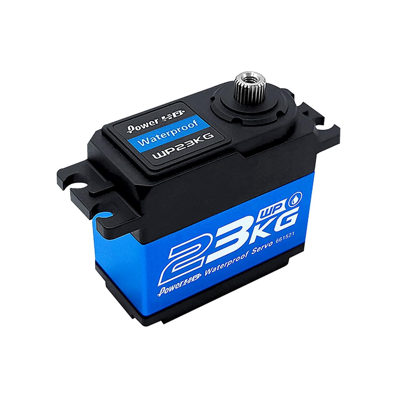 Servo numérique PowerHD WP-23KG WP Titanium 23,0 kg/0,12 s à 6,0 V - PHD025 - Breizh Modélisme.