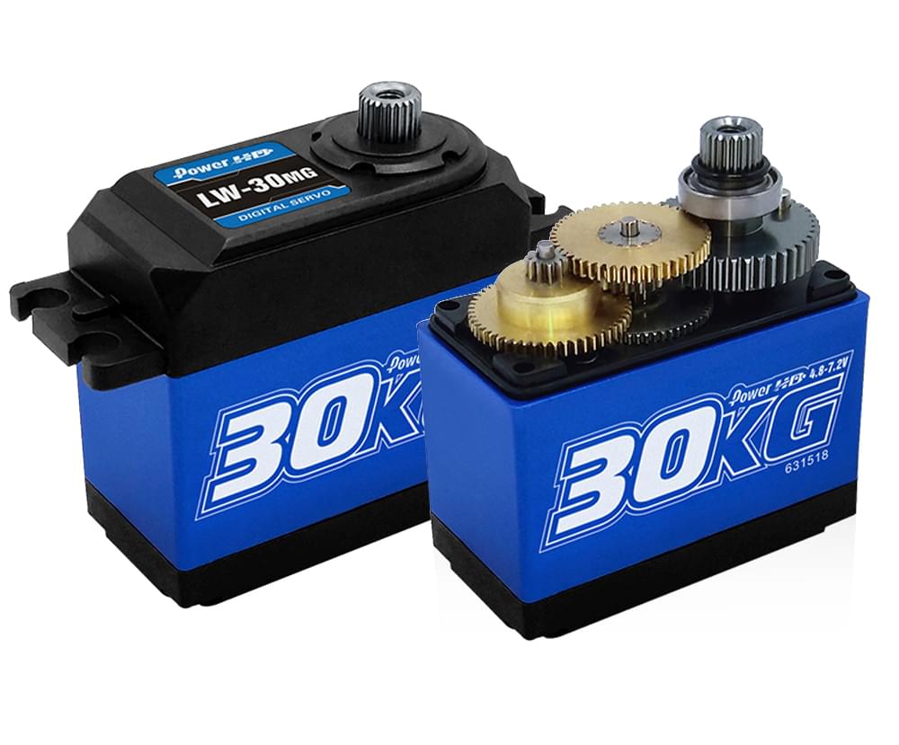Servo Power HD LW 30MG Waterproof 30Kg numérique HV - Breizh Modélisme.