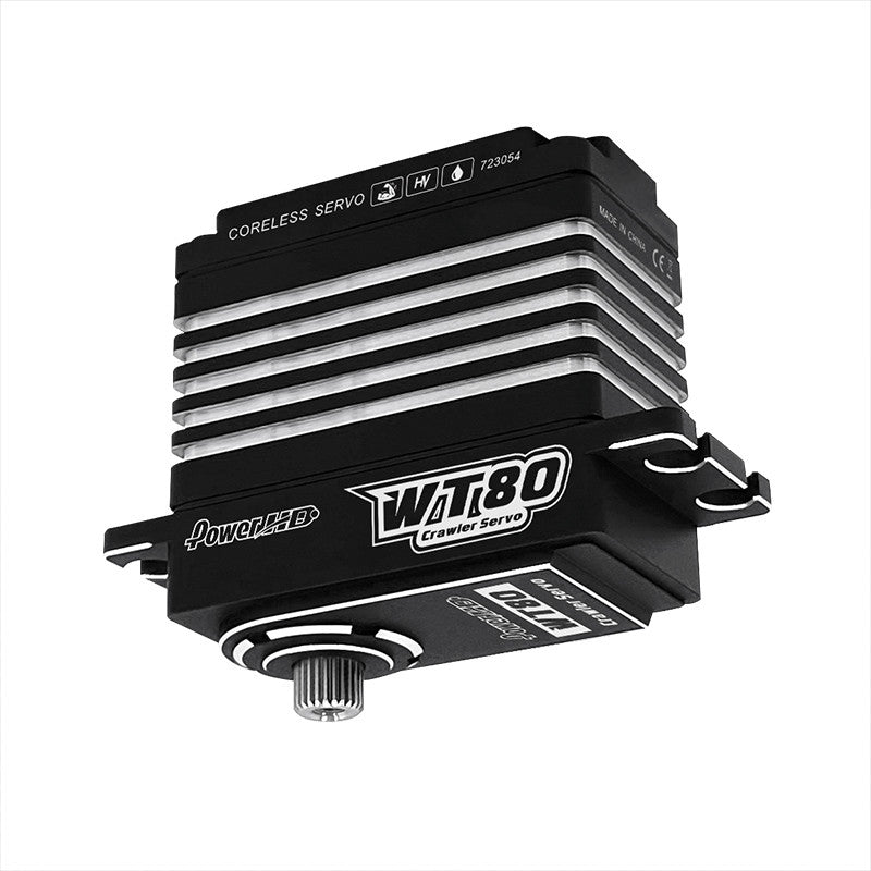 Servomoteur numérique sans noyau PowerHD WT80 HV - PHD082 - Breizh Modélisme.