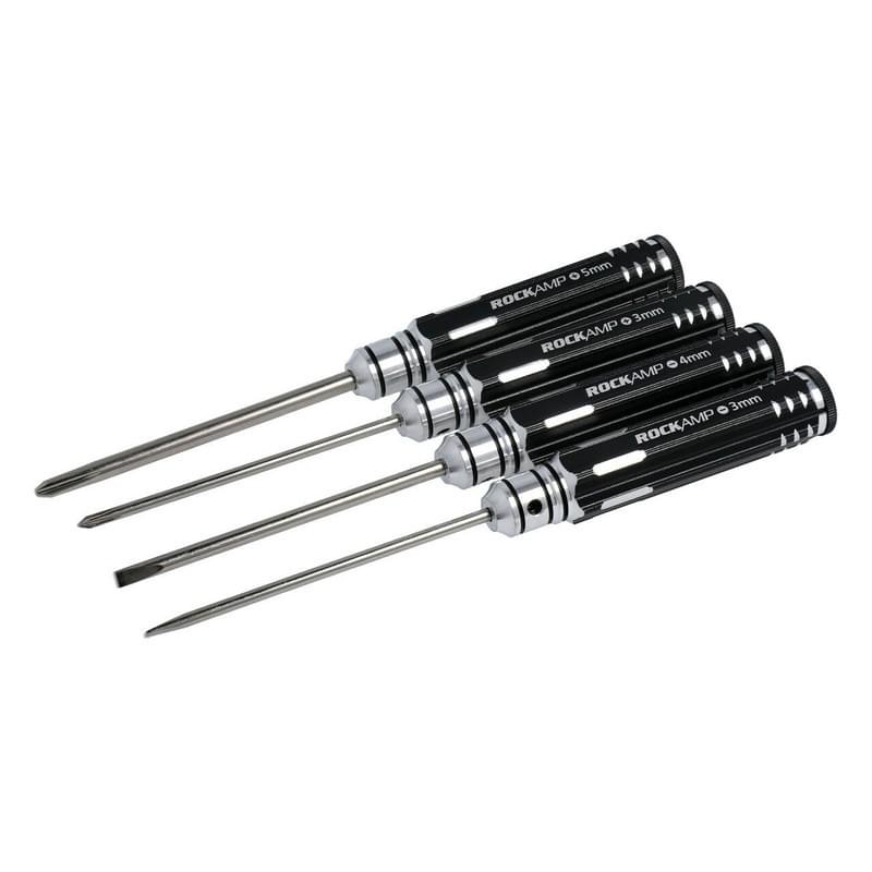 Set de 4 Tournevis Cruciforme et Plat -RA50302 - Breizh Modélisme.