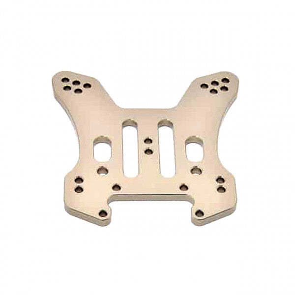 Support d'amortisseur arrière aluminium CNC VS2 Hobao 85081 - Breizh Modélisme.