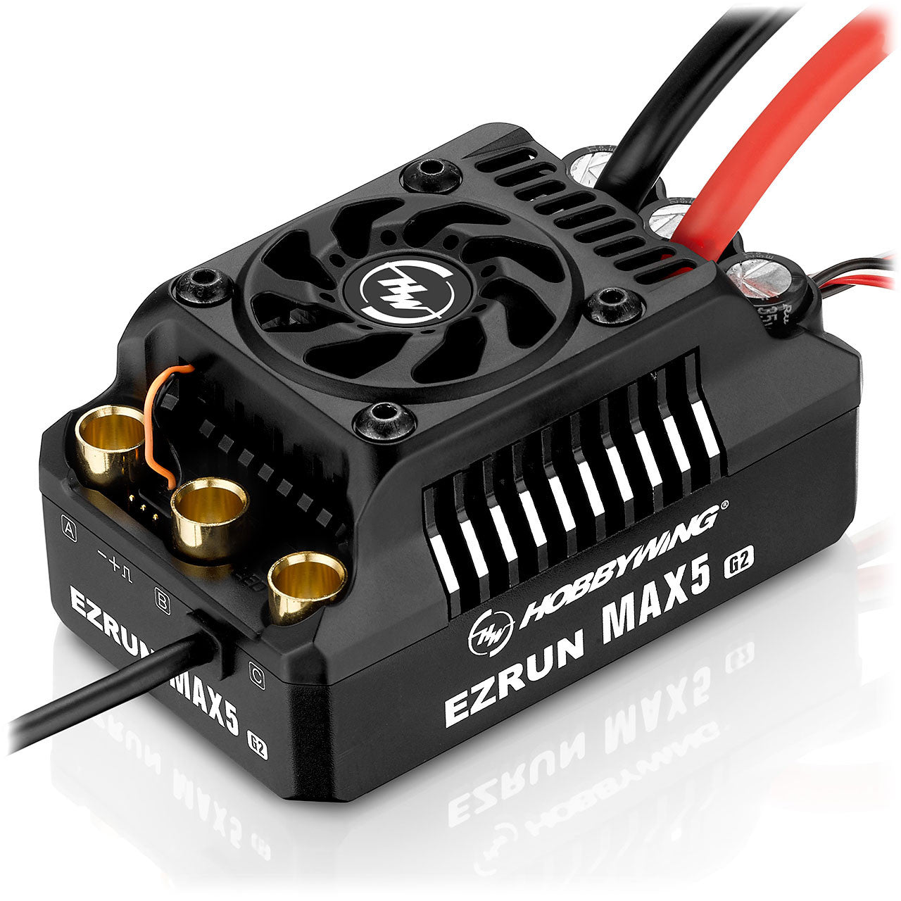 Variateur Hobbywing 1/5 Ezrun MAX5 HV Sensorless 250A, 6-12s LiPo - 30104200 - Breizh Modélisme.