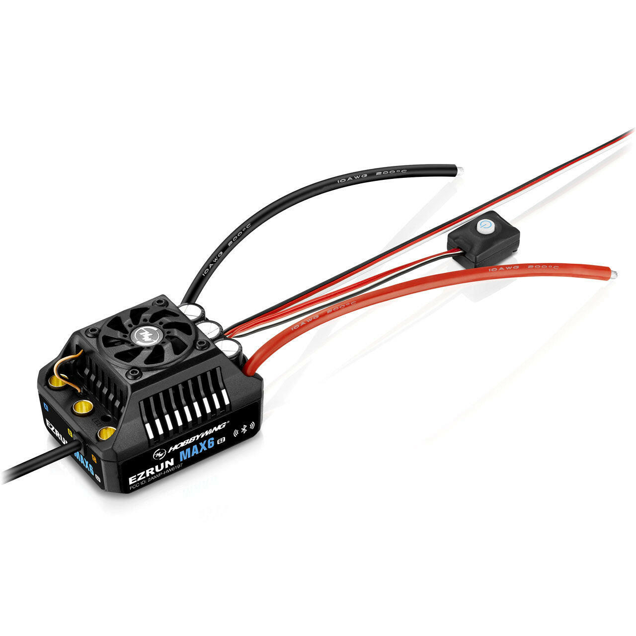 Variateur Hobbywing Ezrun MAX6 G2 200A 1/8 - 30105100 - Breizh Modélisme.