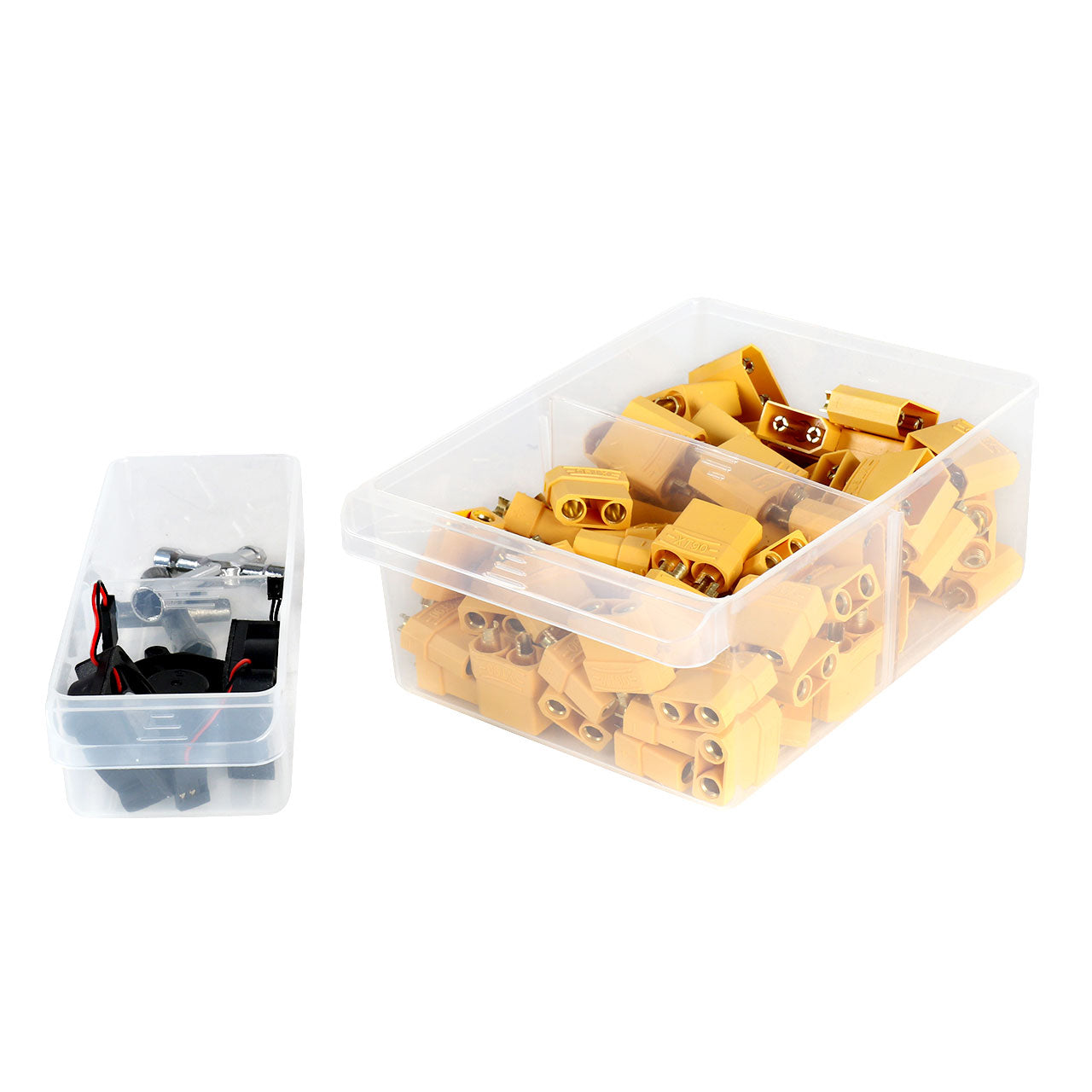 Casier pour petites pièces Robitronic à 12 tiroirs bleu - R14037B