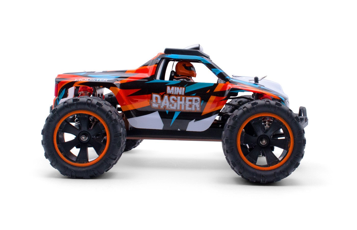 Monster truck Hyper rapide 4WD Mini Dasher - 60km/h 1/14 - Breizh Modélisme.