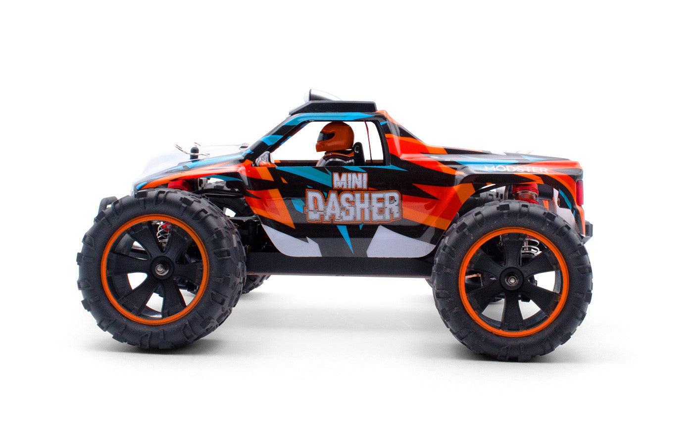 Monster truck Hyper rapide 4WD Mini Dasher - 60km/h 1/14 - Breizh Modélisme.