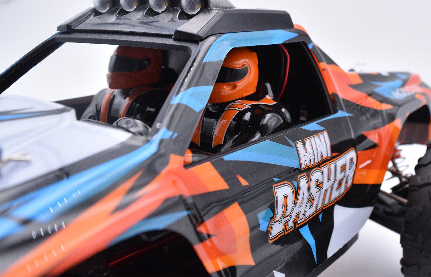 Monster truck Hyper rapide 4WD Mini Dasher - 60km/h 1/14 - Breizh Modélisme.