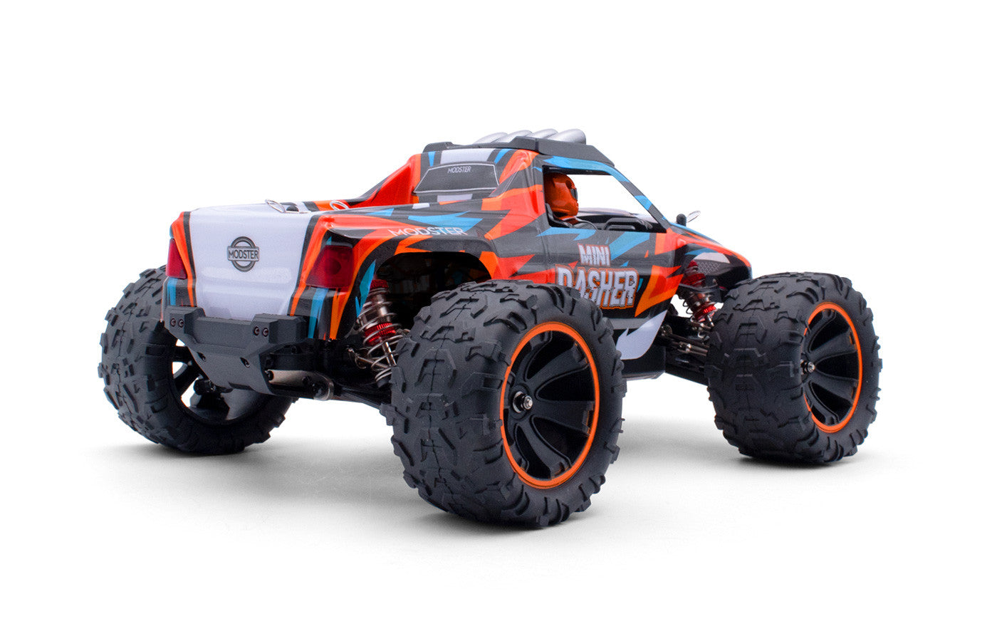 Monster truck Hyper rapide 4WD Mini Dasher - 60km/h 1/14 - Breizh Modélisme.