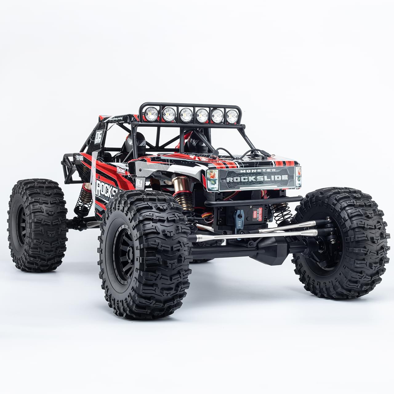 Crawler Yikong Rock Scale Slide 1/6 - YK4061 rouge
