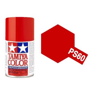 Peinture Lexan PS60 rouge mica - Tamiya 86060