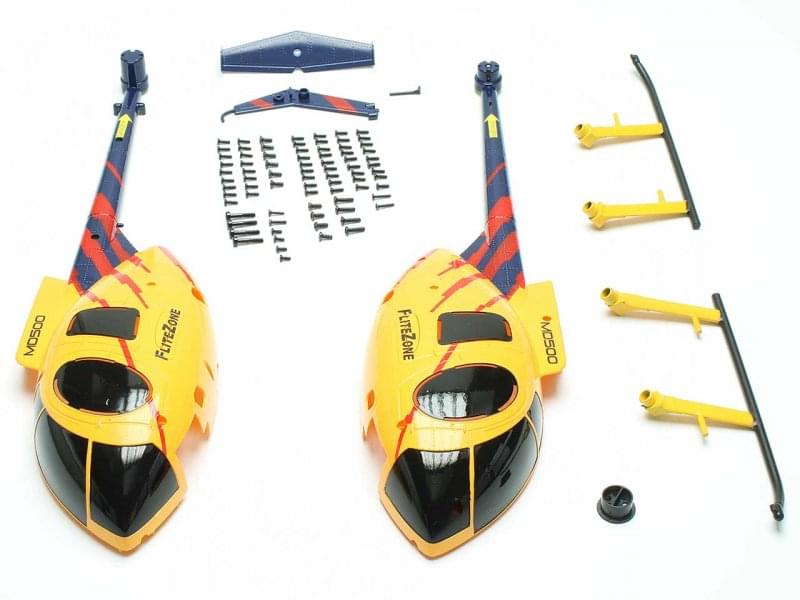 Kit de fuselage MD500E (jaune) - 15788