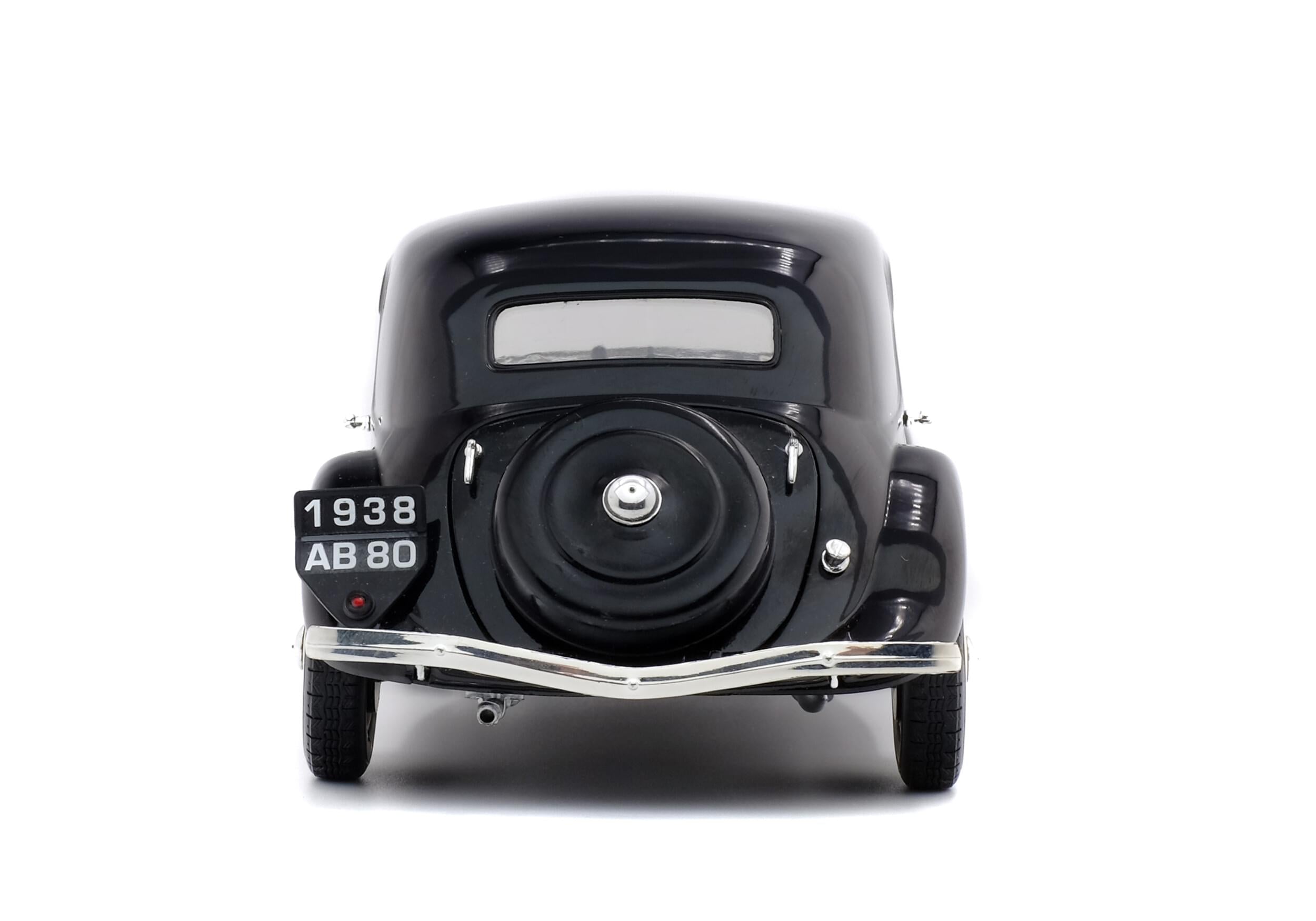 Solido S1800903 Voiture miniature collection 1/18 Citröen Traction 11B – Noir – 1937