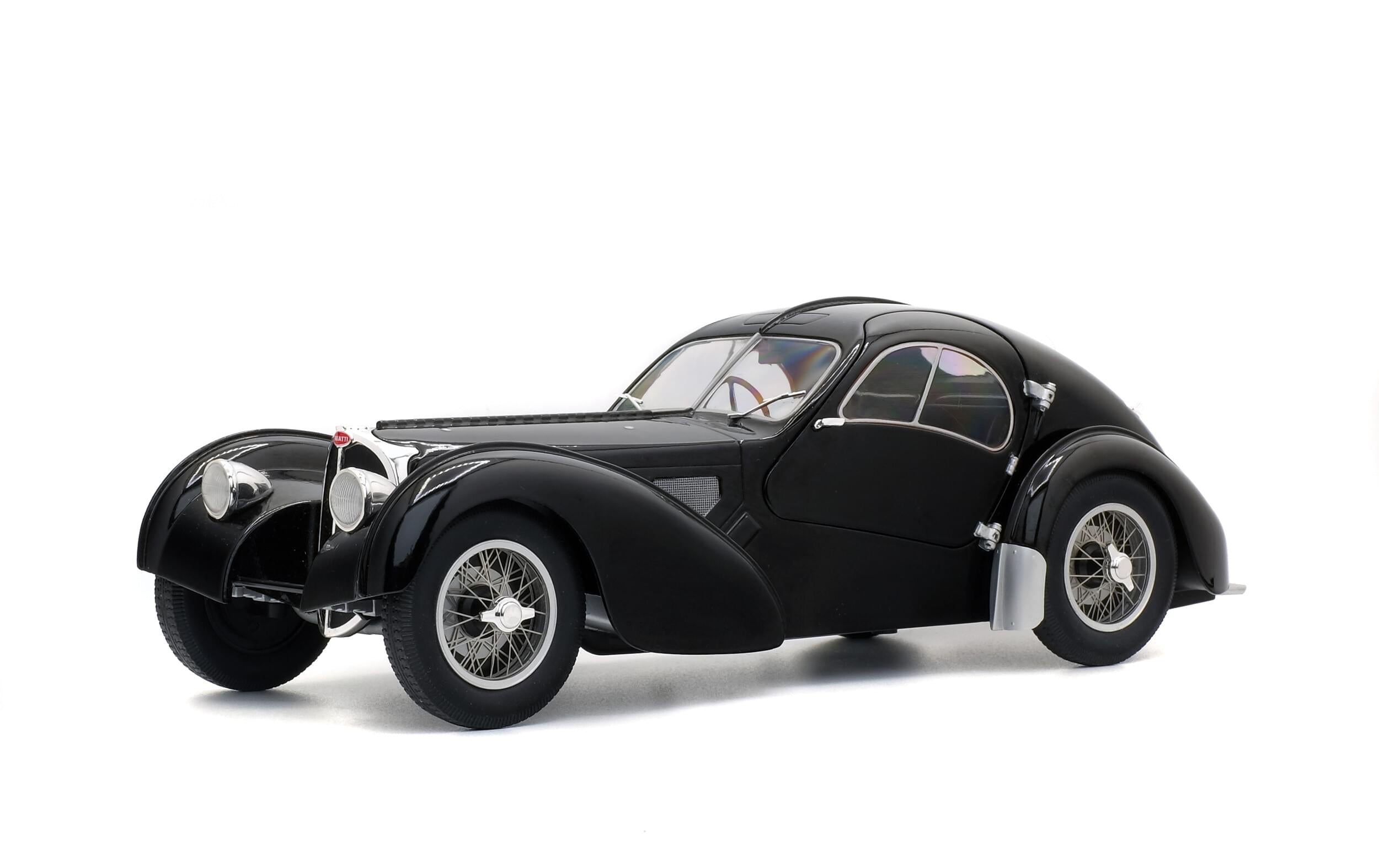 Solido S1802101 Voiture miniature collection 1/18 Bugatti Type 57 SC Atlantic noir – 1937