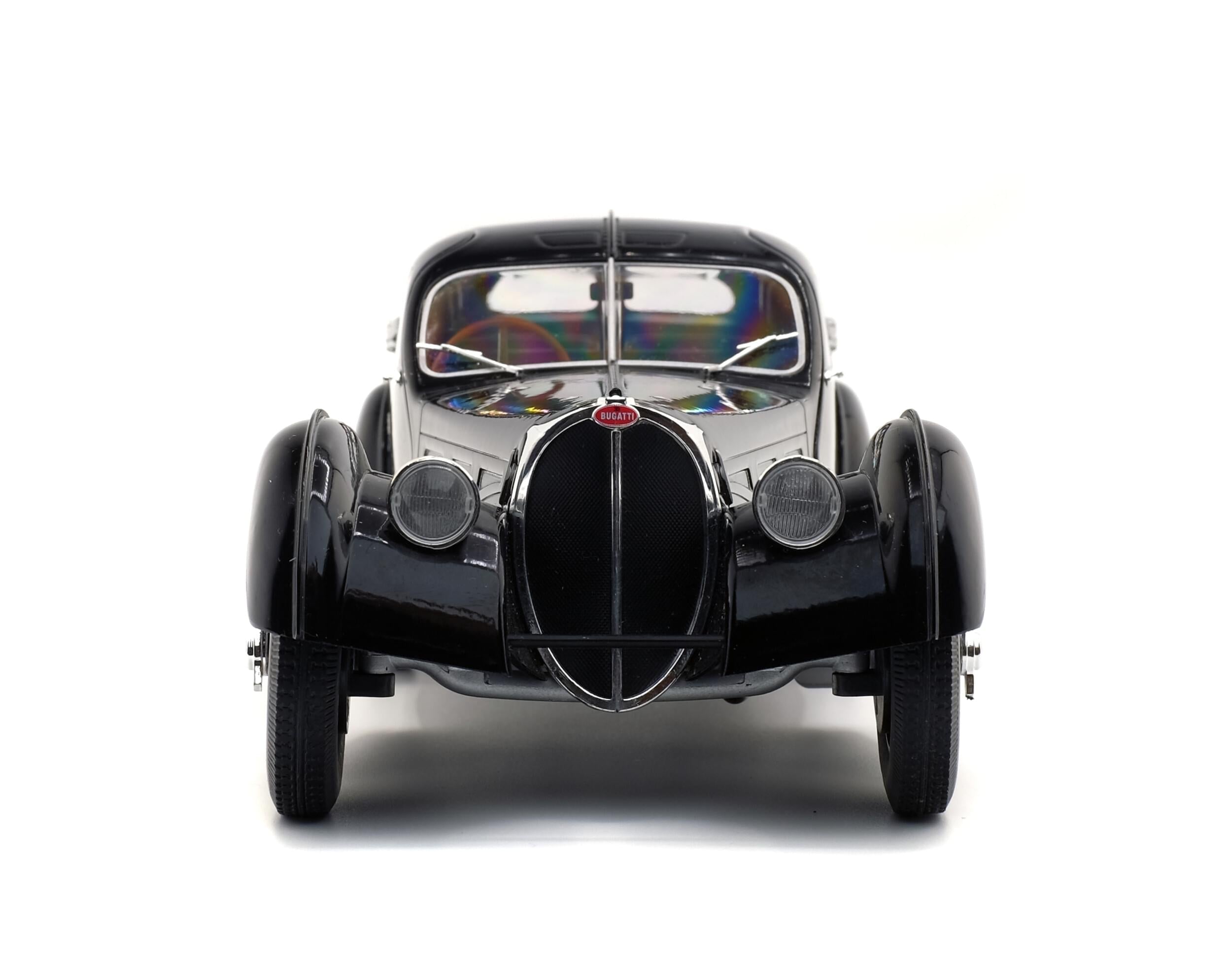 Solido S1802101 Voiture miniature collection 1/18 Bugatti Type 57 SC Atlantic noir – 1937