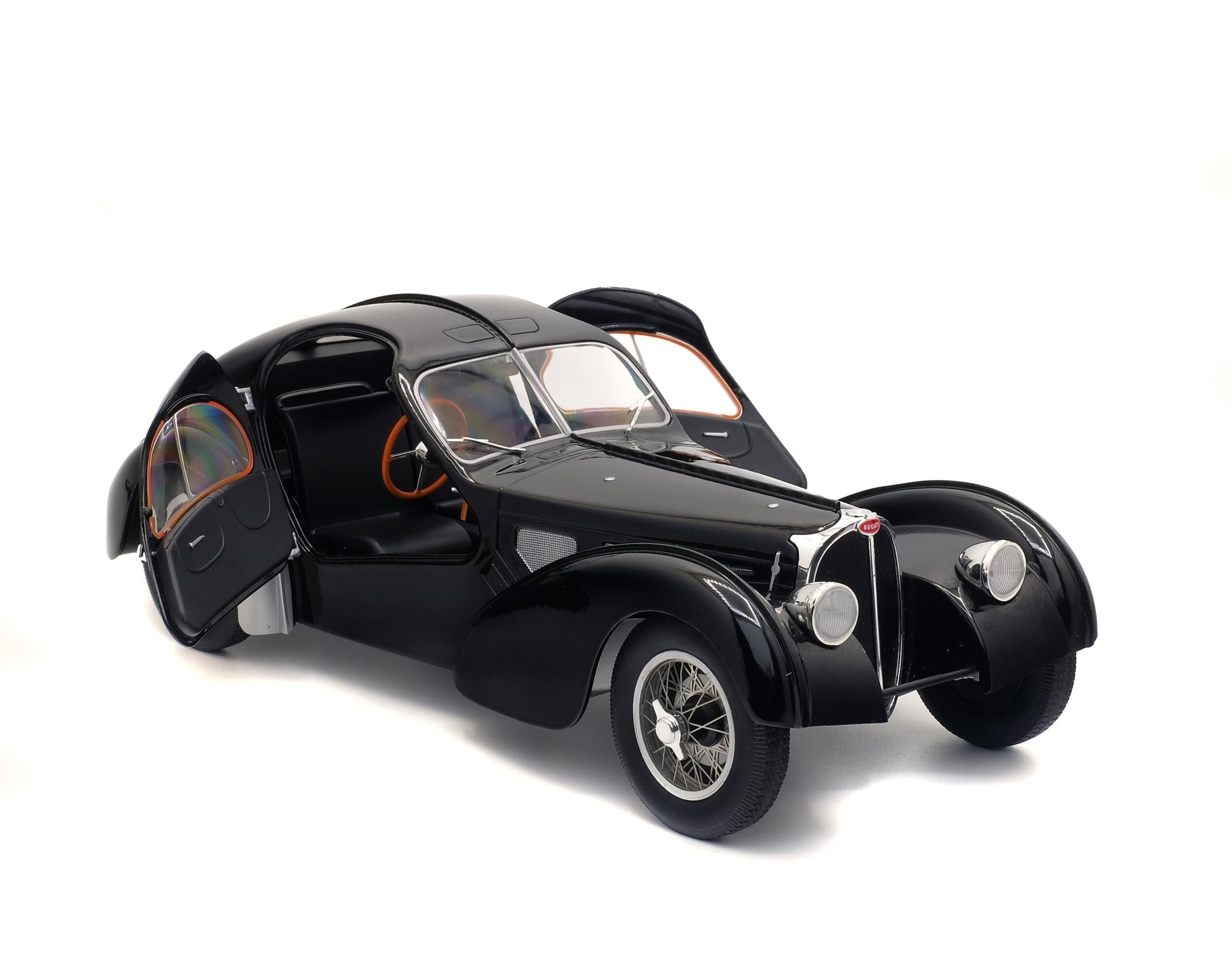 Solido S1802101 Voiture miniature collection 1/18 Bugatti Type 57 SC Atlantic noir – 1937