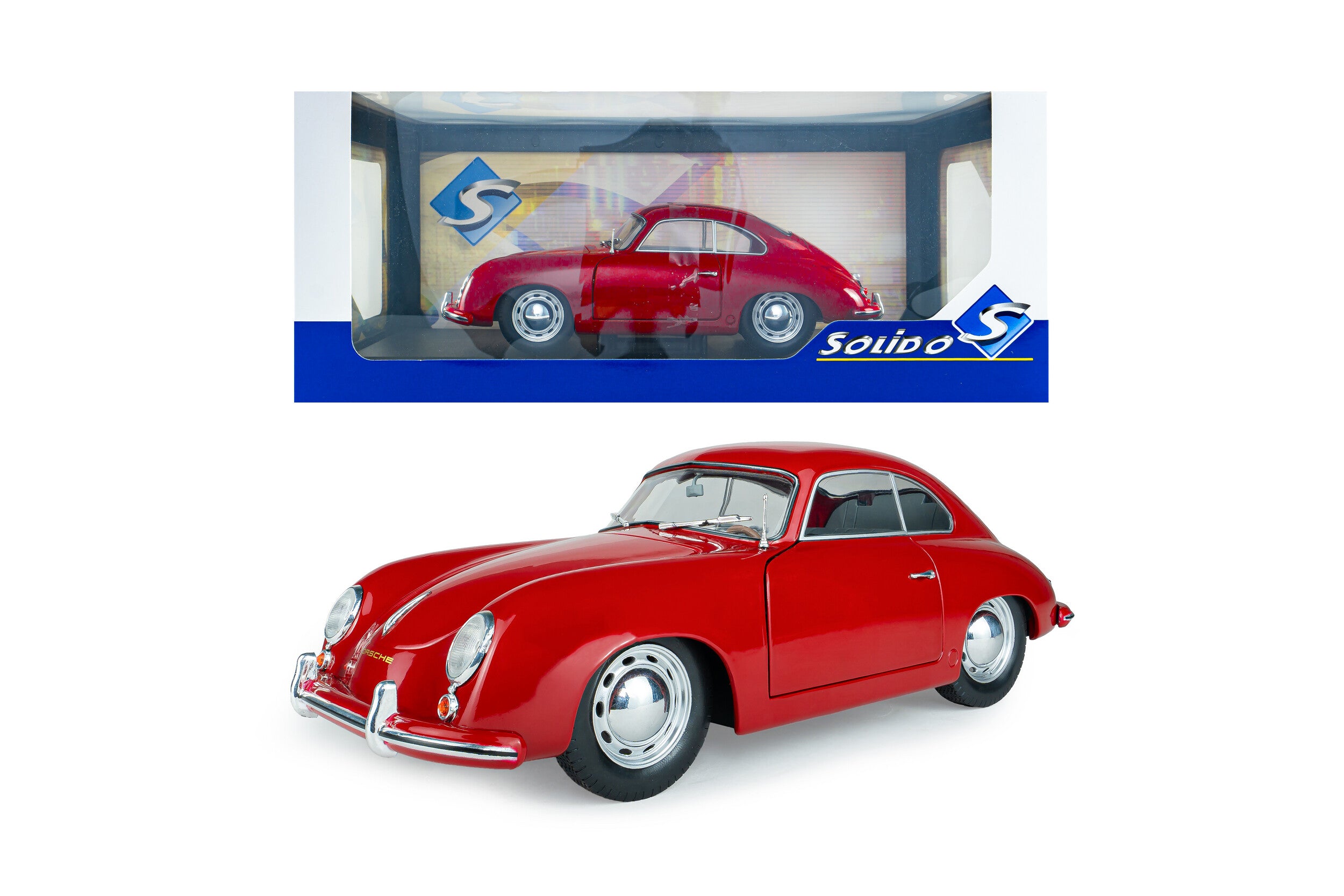 Solido S1802809 miniature collection 1/18 Porsche 356 PRE-A 1953