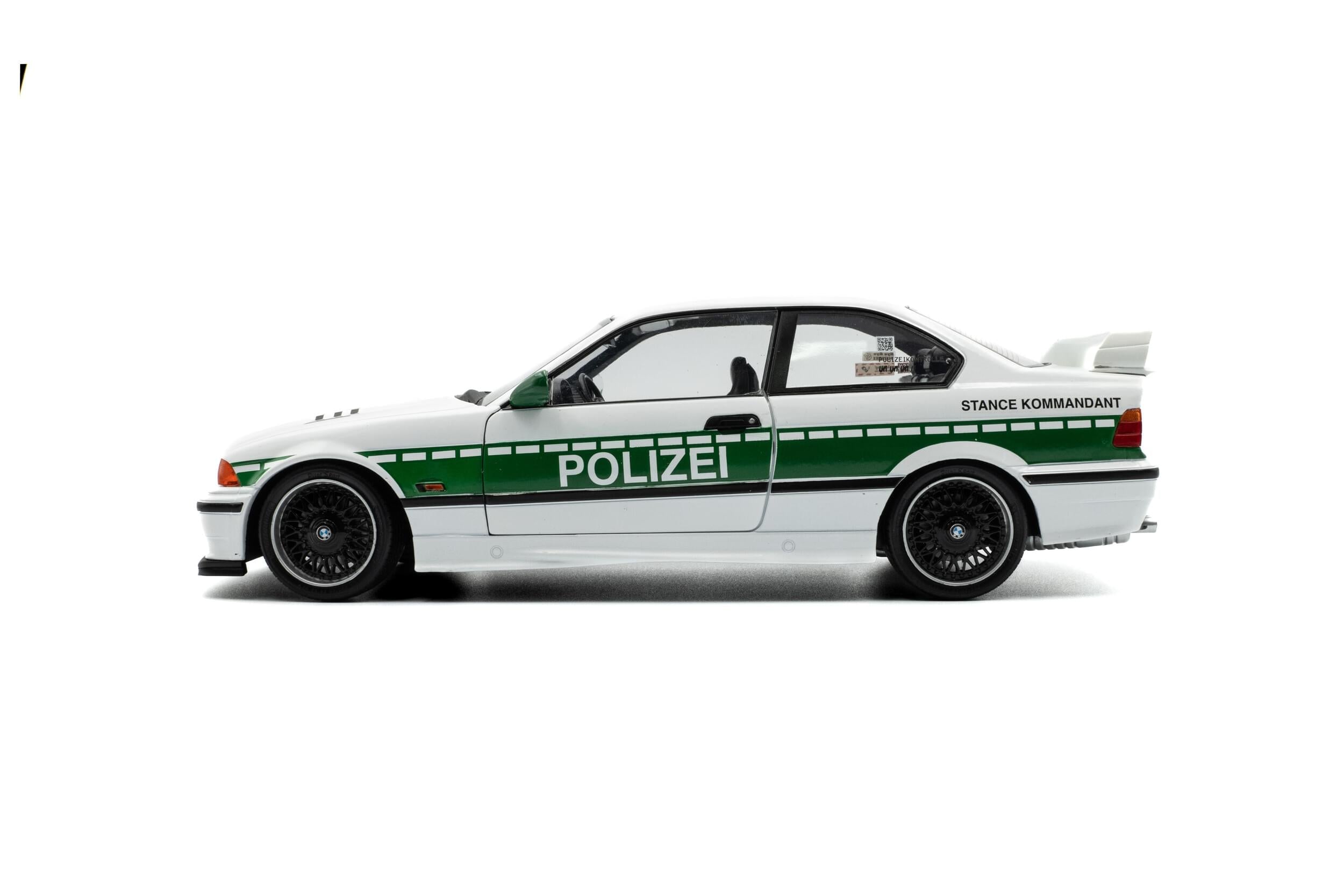Solido S1803915 Voiture miniature collection 1/18 BMW E36 M3 Coupe POLIZEI – 1991