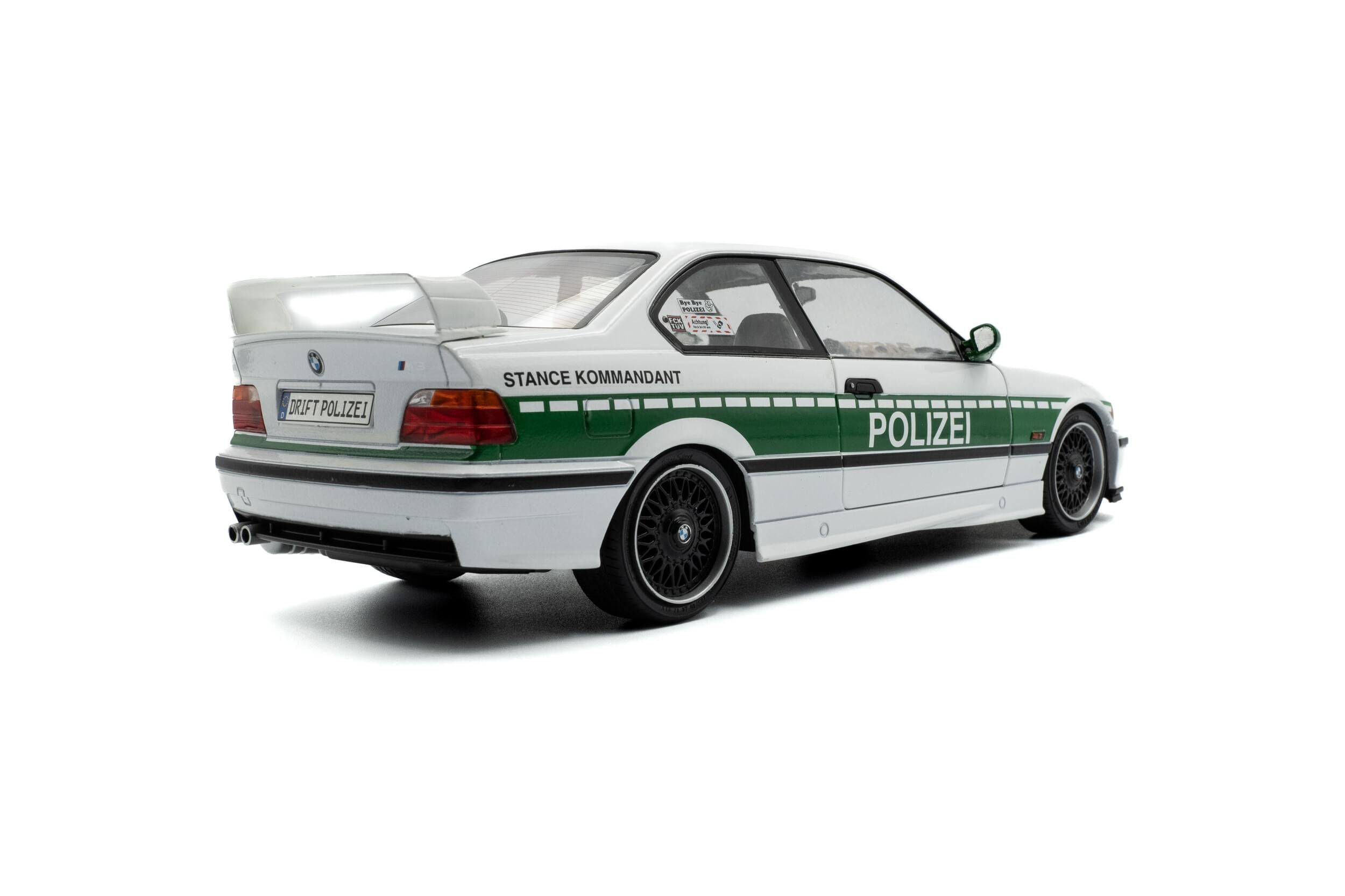 Solido S1803915 Voiture miniature collection 1/18 BMW E36 M3 Coupe POLIZEI – 1991