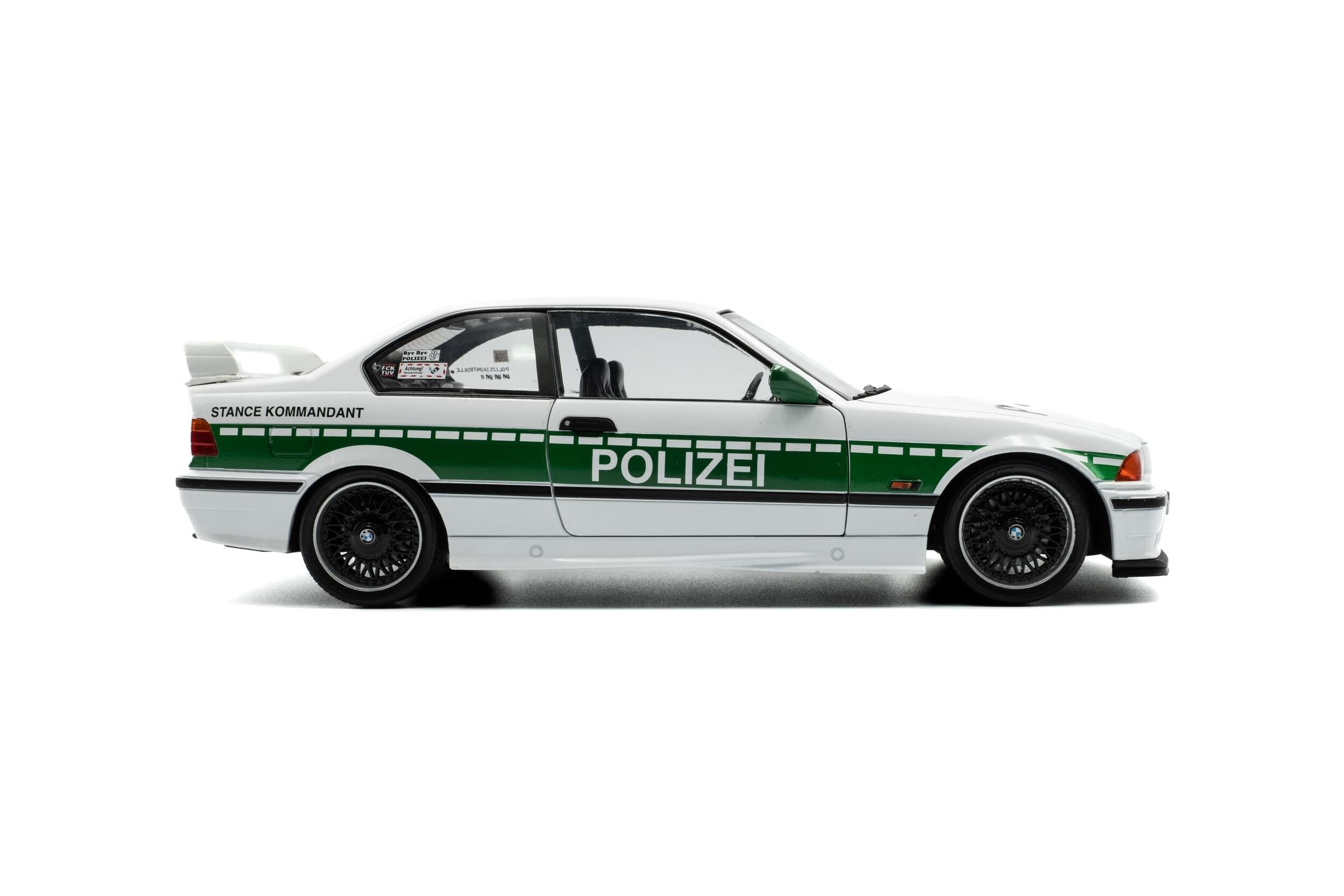 Solido S1803915 Voiture miniature collection 1/18 BMW E36 M3 Coupe POLIZEI – 1991