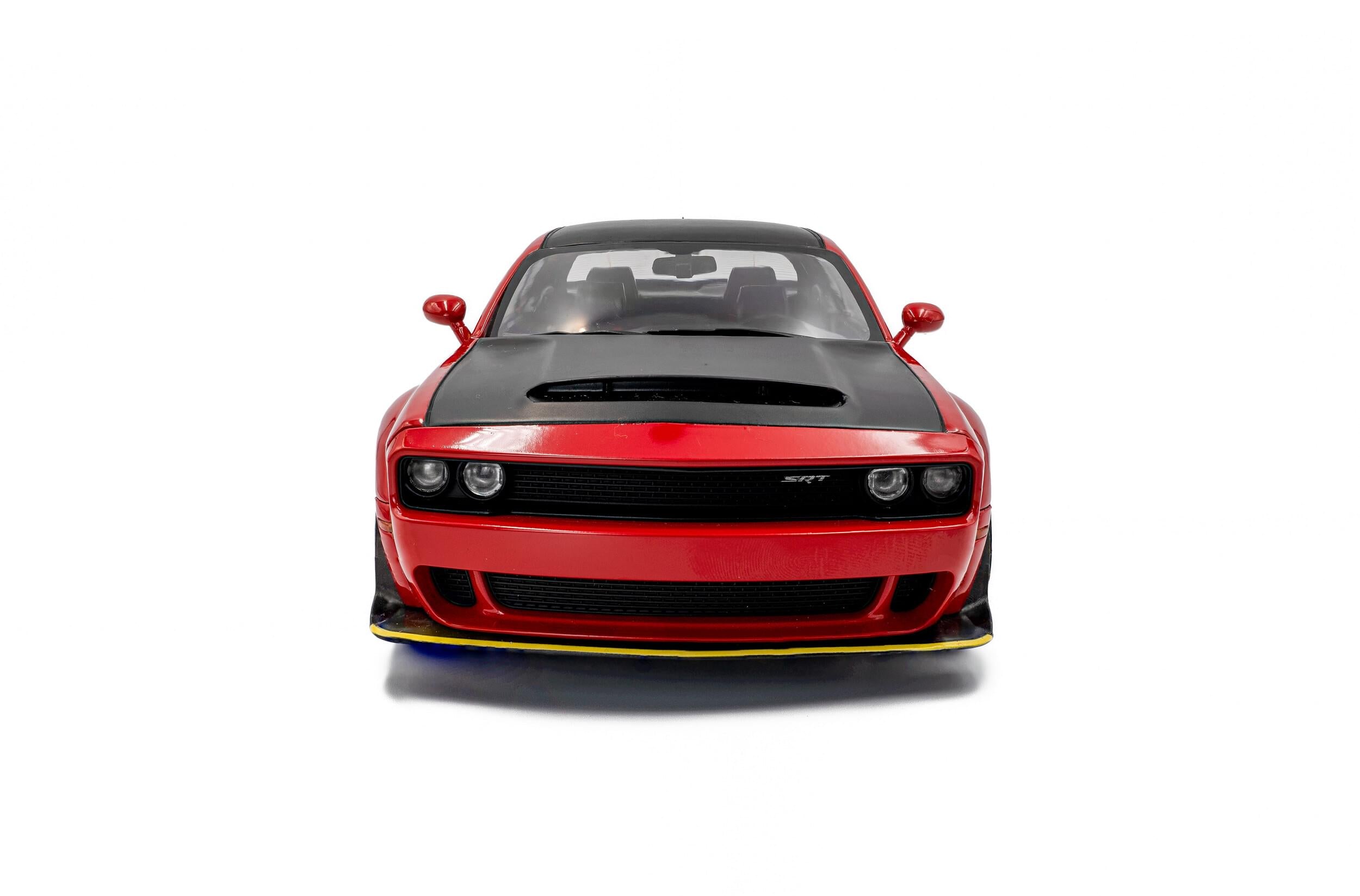 Solido S1805718 miniature collection 1/18 Dodge Challenger Demon Tor rouge 2023