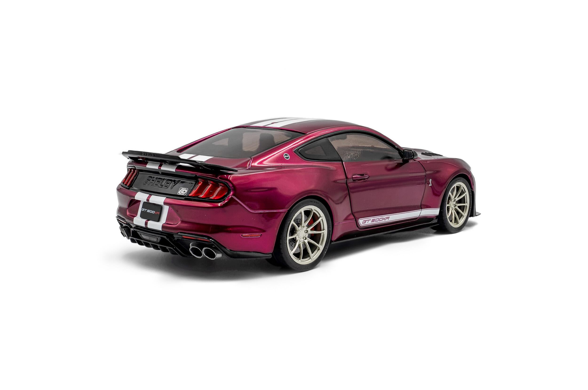 Solido S1805915 miniature collection 1/18 Mustang Shelby GT500KR violet metallic 2023