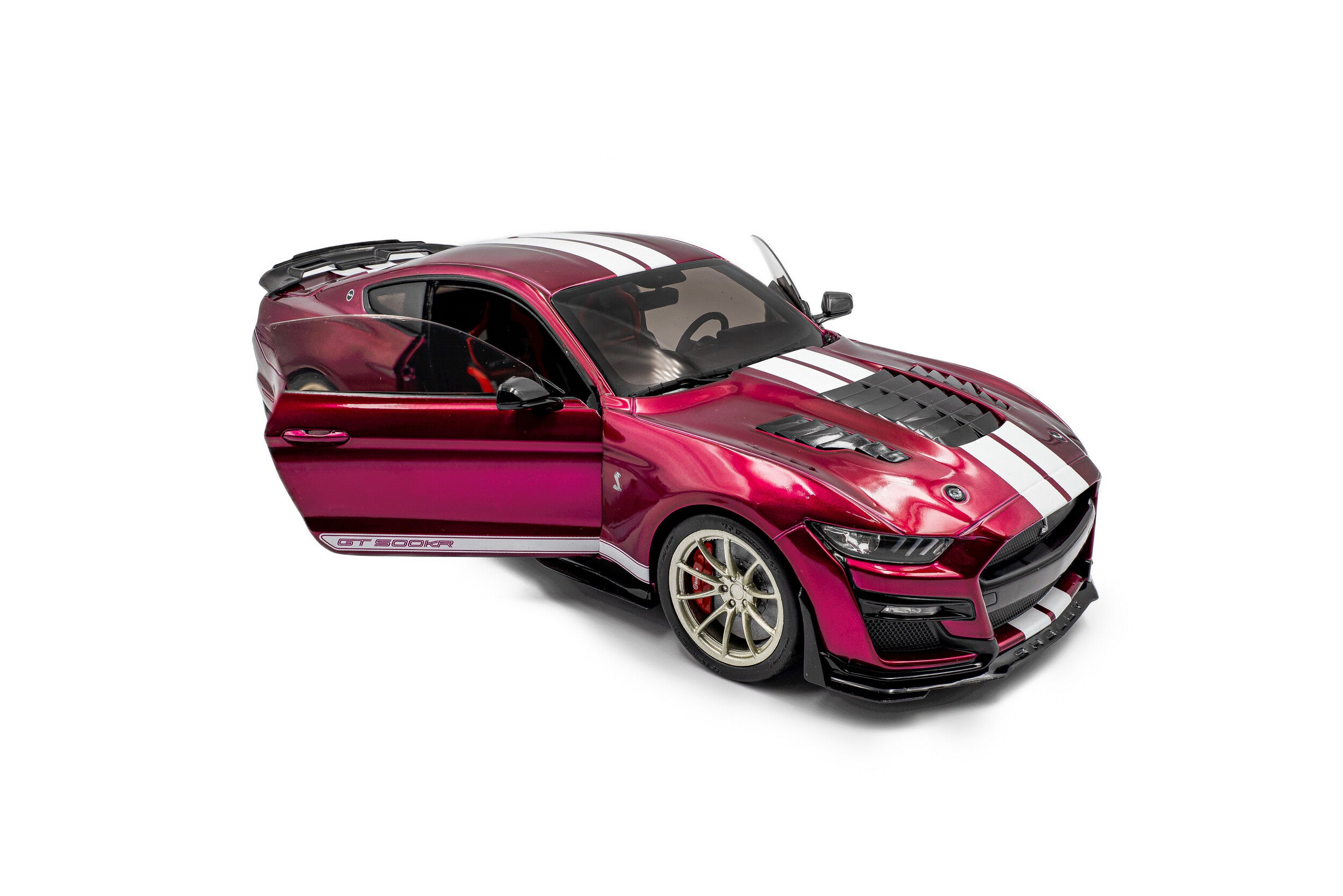 Solido S1805915 miniature collection 1/18 Mustang Shelby GT500KR violet metallic 2023