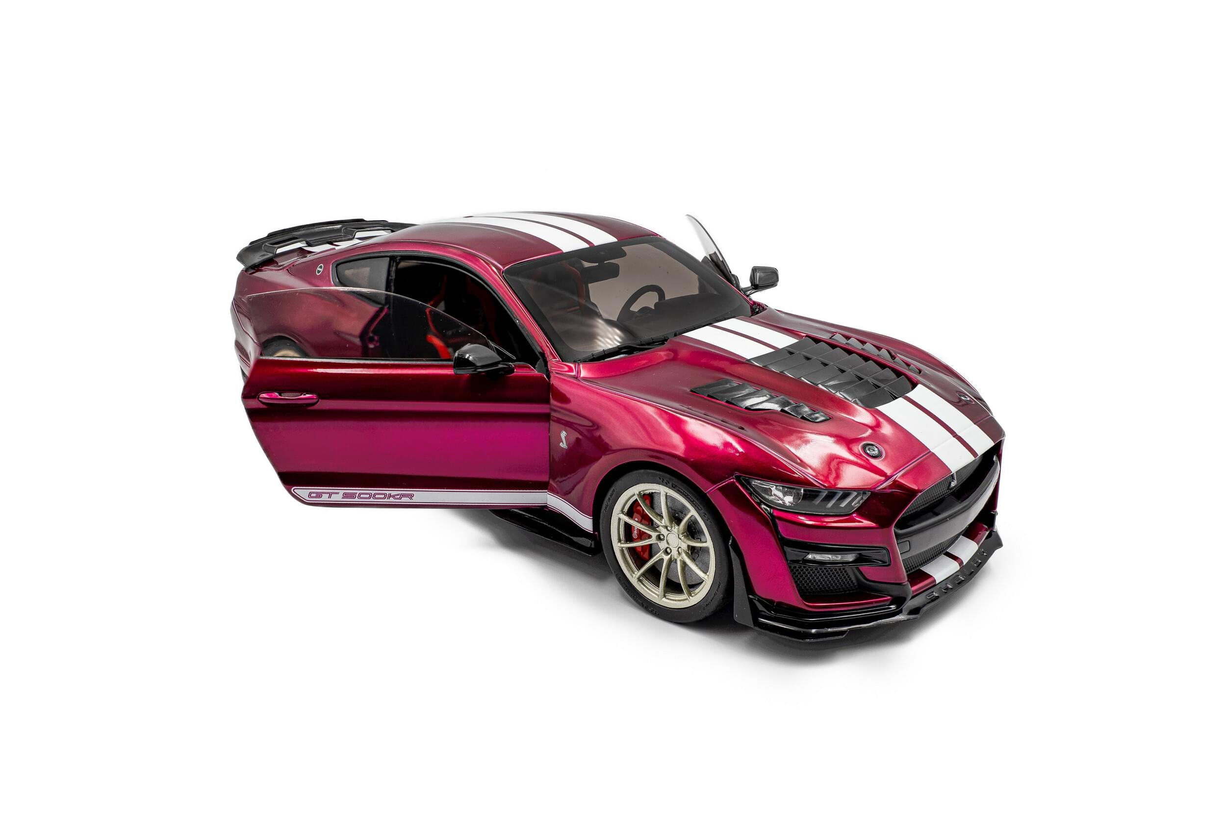 Solido S1805915 miniature collection 1/18 Mustang Shelby GT500KR violet metallic 2023