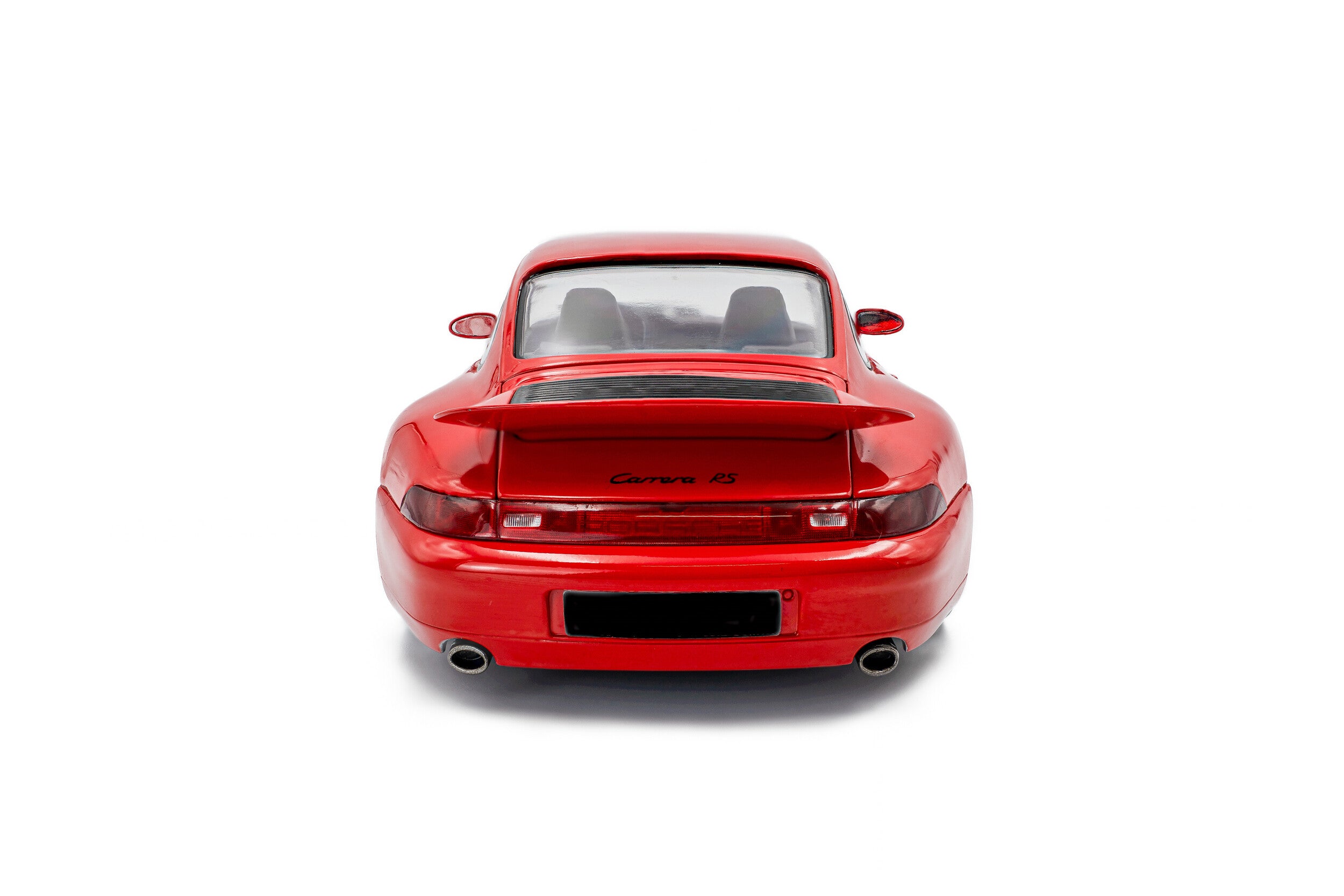 Solido S1810104 Voiture miniature collection 1/18 Porsche 911 (993) Carrera RS – Indischrot – 1997