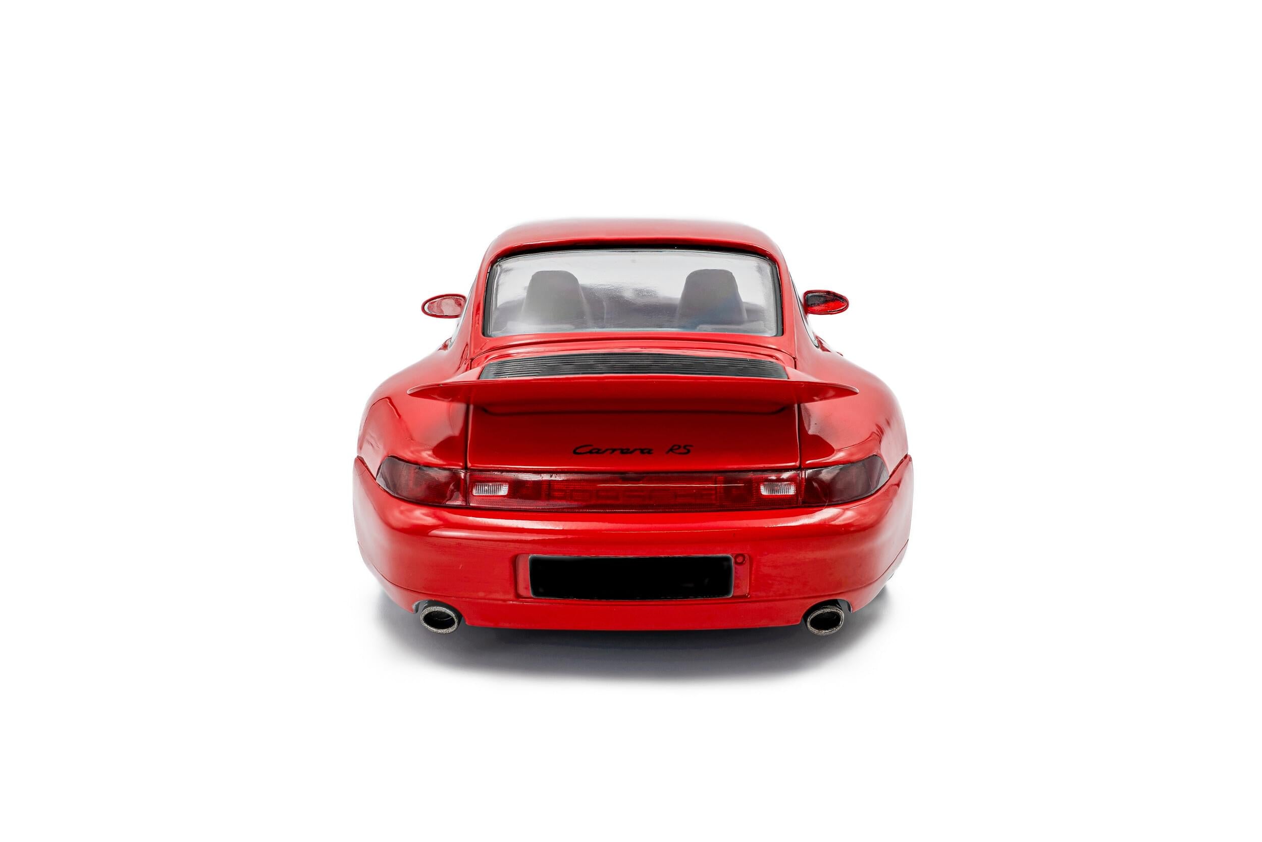 Solido S1810104 Voiture miniature collection 1/18 Porsche 911 (993) Carrera RS – Indischrot – 1997